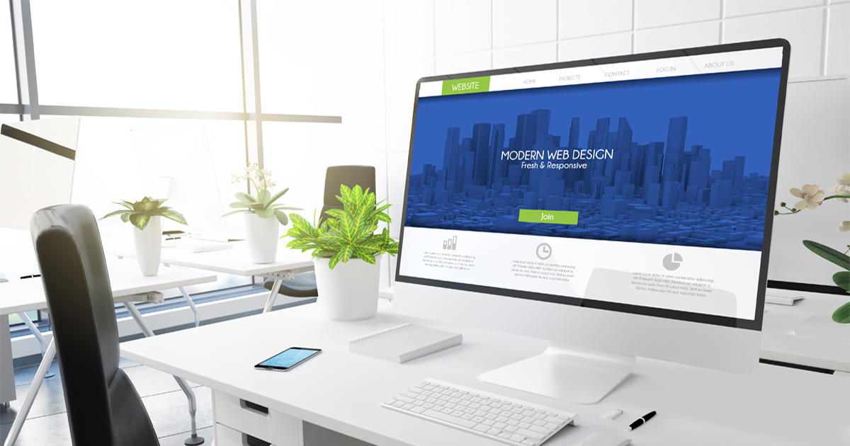 Law firm website design displayed on a modern desktop and mobile screen